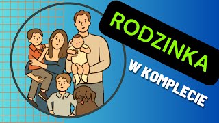 RODZINKA W KOMPLECIE  Piosenka o rodzinie Piosenka dla Mamy i Taty 👪 [upl. by Booma]