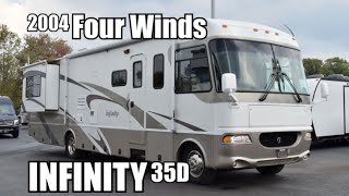 2004 Four Winds Infinity 35D  Class A Gas Motorhome [upl. by Eizzil]