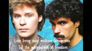 Daryl Hall amp John Oates  Philadelphia Freedom lyrics [upl. by Innaig494]