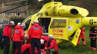 CVSRT assist Yorkshire Air Ambulance [upl. by Berti753]