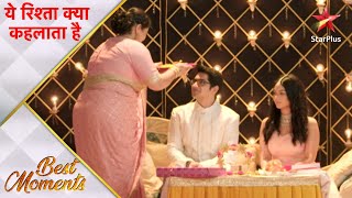 Yeh Rishta Kya Kehlata Hai  Beautiful moments at AnishaKairavs engagement [upl. by Alford]