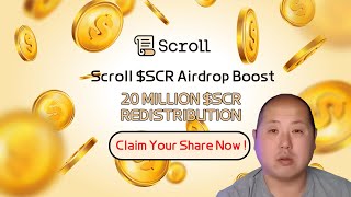 Scroll SCR Airdrop Boost Claim Your Share Now – Expanded Eligibility amp SCR Redistribution [upl. by Anirazc]