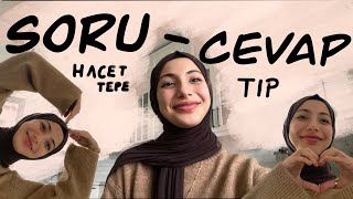 HACETTEPE TIP HAKKINDA MERAK ETTİKLERİNİZ SORULARINIZI CEVAPLIYORUM hacettepe tıp sorucevap [upl. by Burta603]