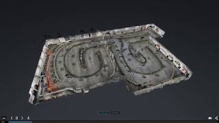 3D Scan unserer Rennstrecke auf der Kartbahn in Werther [upl. by Akinor]