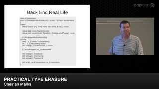 CppCon 2014 Cheinan Marks quotPractical Type Erasurequot [upl. by Ahsitneuq184]