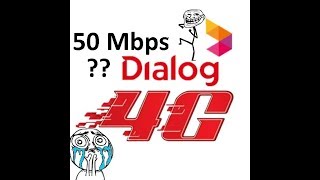 Dialog 4G LTE Speed Test [upl. by Aseek]