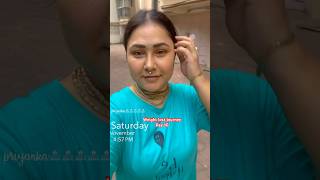 Weight loss journey day 10 priyankapanditofficial6820 shriharivansh radheradhe [upl. by Tnomel690]