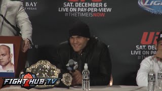 Johny Hendricks vs Robbie Lawler 2 Full Video UFC 181 full post fight press conference [upl. by Notyep]