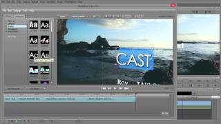 Titler Pro for Media Composer End Credits  Tutorial [upl. by Aushoj]