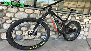 Top 2017 Mountain Bikes 2017 Santa Cruz Hightower 275 plus tires 29er testride bikereview mtb [upl. by Saihttam]