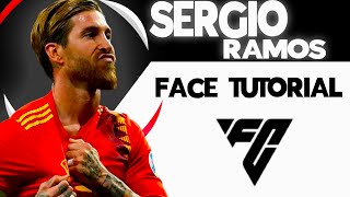 EAFC 25 How To Create SERGIO RAMOS Face Advanced Sculpt Tutorial [upl. by Remus974]