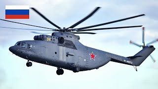 Russian Helicopters  Mi26 Halo Heavy Lift Helicopter [upl. by Ohare147]