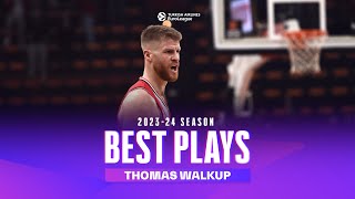 BEST DEFENDER I Thomas Walkup EuroLeague 202324 highlights [upl. by Arraik]