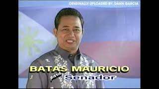 Batas Mauricio for Senator [upl. by Ellehcan]