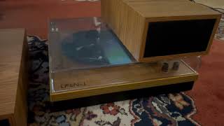 LPampNO1 Vintage Record Player with Dual External Speakers Quick Review [upl. by Waring]