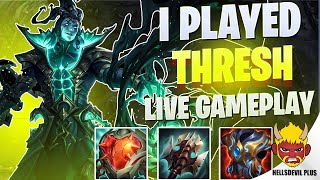 I Played Thresh After A Year  Wild Rift HellsDevil Plus Gameplay [upl. by Hnacogn]