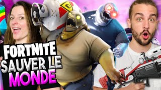 ON DOIT SAUVER LE MONDE SUR FORTNITE [upl. by Enileda873]