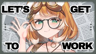 Be PRODUCTIVE with your ANIME WAIFU ✨Lets get some work done together【Bonnie Barkswell  globie】 [upl. by Conrado]