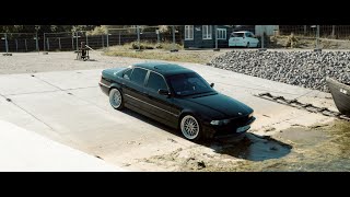 Gangsters Paradise  BLACK 7er BMW E38 GASTELLOLIFE [upl. by Mathi]