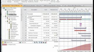 Creating a cashflow with Powerproject [upl. by Castor]