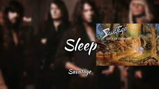 Savatage  Sleep lyrics [upl. by Korb]