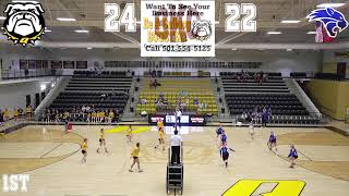 Quitman Vs Hector Highschool Volleyball [upl. by Kall]