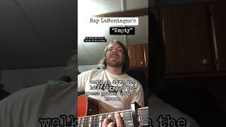 Ray LaMontagne “Empty”  Justin Lee Harris Acoustic Cover [upl. by Hanus]