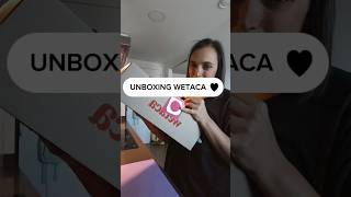 UNBOXING de WETACA 🍝 shorts shopping food vegan comida [upl. by Zamora662]