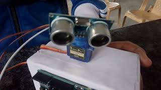 Radar system by Ultrasonic sensor and Arduino UNo [upl. by Diarmid]