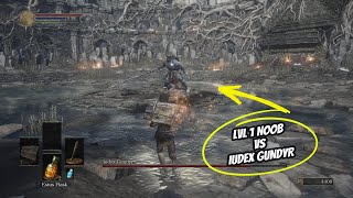 Can a Level 1 Noob beat Iudex Gundyr [upl. by Eseer]