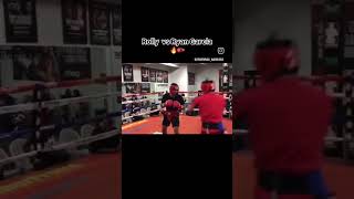 Ryan Garcia Rolly Sparring ryangarcia rollyromero boxeo mexico cuba ringside boxeoxespn 100k [upl. by Agbogla]