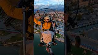 I fly above heaven paraglidinghasankaval shortsvideo fly shorts [upl. by Introk]