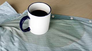 The RIGHT Ways to Remove Coffee Stains from Clothes amp Fabric [upl. by Vil]