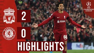 HIGHLIGHTS Liverpool 20 Rangers  Brilliant Trent AlexanderArnold free kick [upl. by Cerelia392]