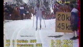 50 km Oslo 1982  Thomas Wassberg [upl. by Halimaj]