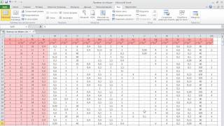 Приемы первичной обработки массивов данных в MS EXCEL [upl. by Ggerg83]