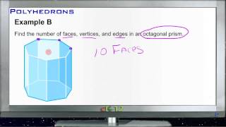 Polyhedrons Examples Basic Geometry Concepts [upl. by Savina]