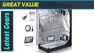 ALPHAPAR Grow Tent Room Complete Kit The Best Hydroponic Growing System for Indoor Plants [upl. by Kram]