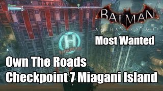 Batman Arkham Knight Own The Roads Checkpoint 7 Miagani Island [upl. by Mcnally]