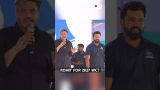 Crowed cheers as anchor ask Rohit to captain another World Cup  Sports Today [upl. by Hacceber]