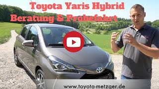 Toyota Yaris Hybrid im Test  Beratung und Probefahrt  Deutsch [upl. by Ahsac]