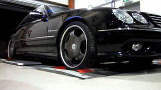 AMG CL55 Remap with upgraded pulley and Headers [upl. by Nirroc]