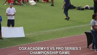 COX ACADEMY VS PRO SERIES NLCL Community Cup Under 15 semi Finals [upl. by Lauritz]