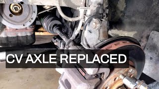 HOW TO REPLACE AXLE INNER BOOT ON A MITSUBISHI 3000GT SL [upl. by Rramo]