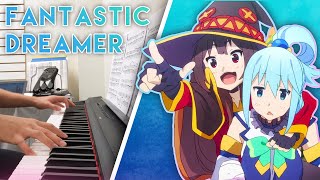 Konosuba  Fantastic Dreamer Piano [upl. by Gerbold265]