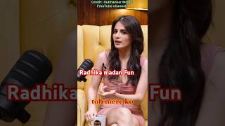 Radhika madan in shubhankar mishra podcastpodcast radhikamadan shubhankarmishra short trending [upl. by Mariel]