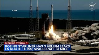 LIVE Boeing Starliner arriving at ISS despite helium leaks [upl. by Renaud113]