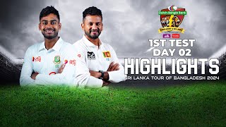 Bangladesh vs Sri Lanka Highlights  1st Test  Day 2  Sri Lanka tour of Bangladesh 2024 [upl. by Bettina]