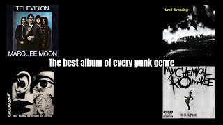 The Best Album Of Every Punk Genre 75 genres [upl. by Latterll]