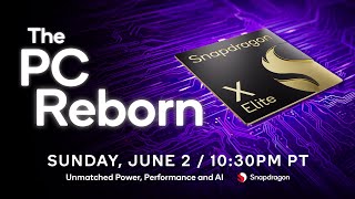 Snapdragon Computex 2024 Keynote The PC Reborn [upl. by Airdnaxila]